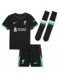 Liverpool Federico Chiesa #14 Replika Borta Kläder Barn 2024-25 Kortärmad (+ byxor)
